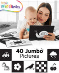 Intellibaby Large High Contrast Premium B&W Flash Cards