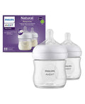 Avent Philips Natural Response 125ml Baby Feeding Bottle | Ideal for 0months+ | Uniquely Designed Nipple releases milk only when baby drinks