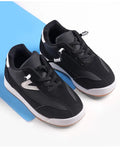 Cute Walk by Babyhug Lace Up Solid Sneaker Shoes - Black