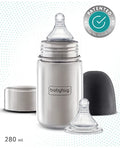 Babyhug Stainless Steel Feeding Bottle - 280 ml
